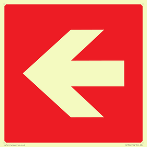 Left arrow (white on red background)